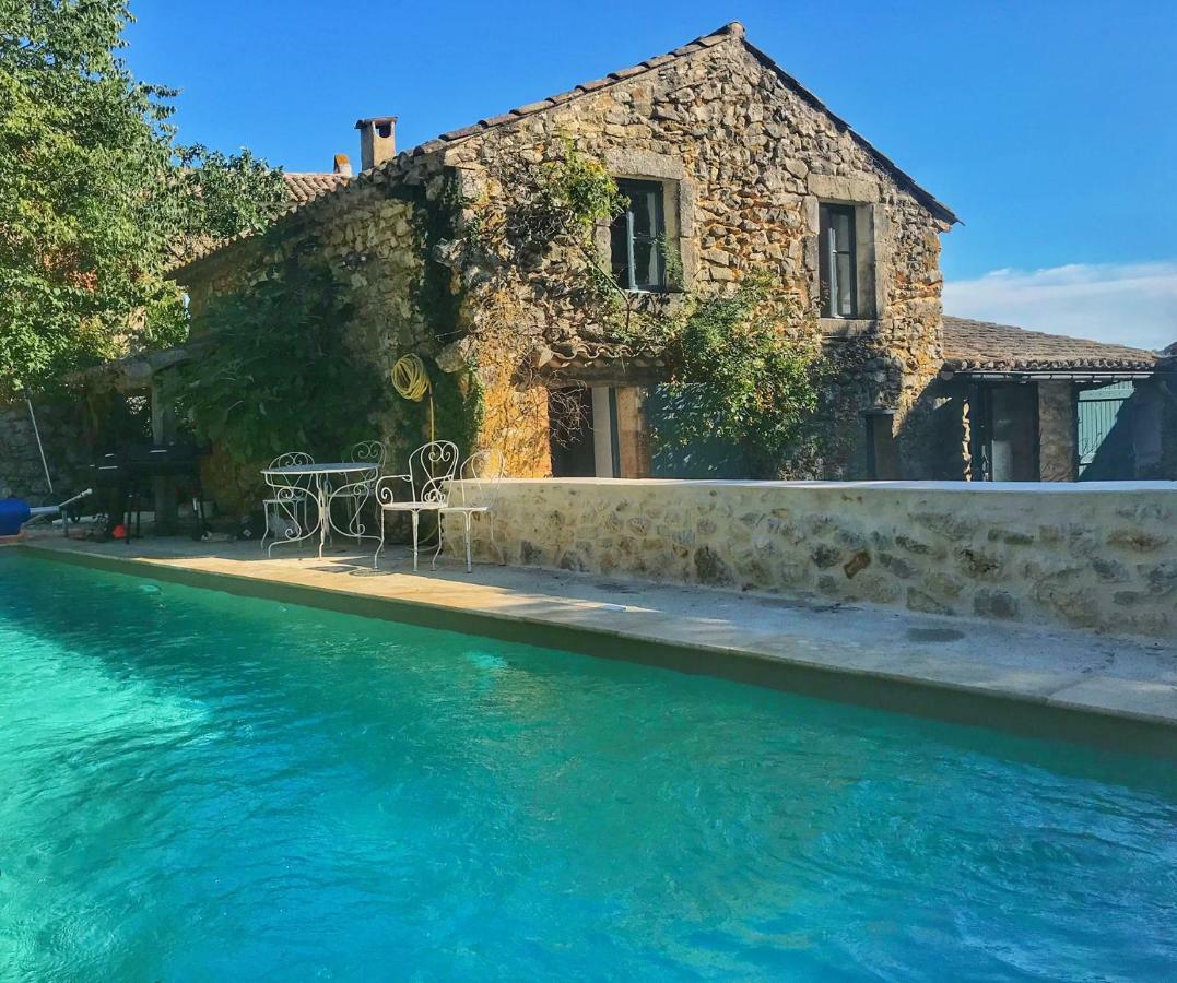 La Magnanerie D'Audabiac Vila Lussan  Exterior foto
